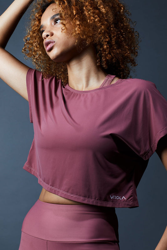 Crop-top Momentum - Douceur technique et coupe premium